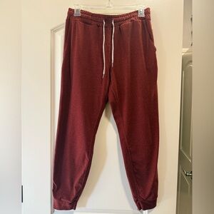 Vuori Women's Brick Heather Performance Jogger (size Small)